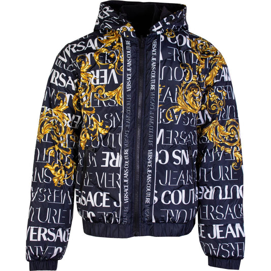 Versace Jeans | Baroque Polyester Reversible Jacket  | McRichard Designer Brands