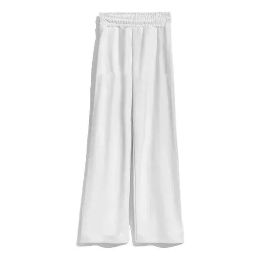 Comme Des Fuckdown | White Cotton Trousers - McRichard Designer Brands