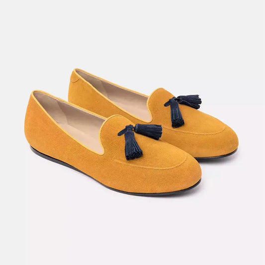 Charles Philip | Yellow Leather Loafer - McRichard Designer Brands