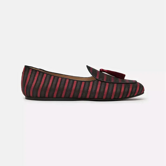 Charles Philip | Red Silk Loafer - McRichard Designer Brands