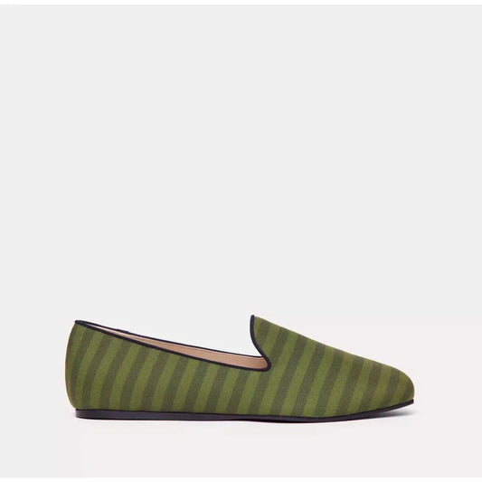 Charles Philip | Green Cotton Loafer - McRichard Designer Brands