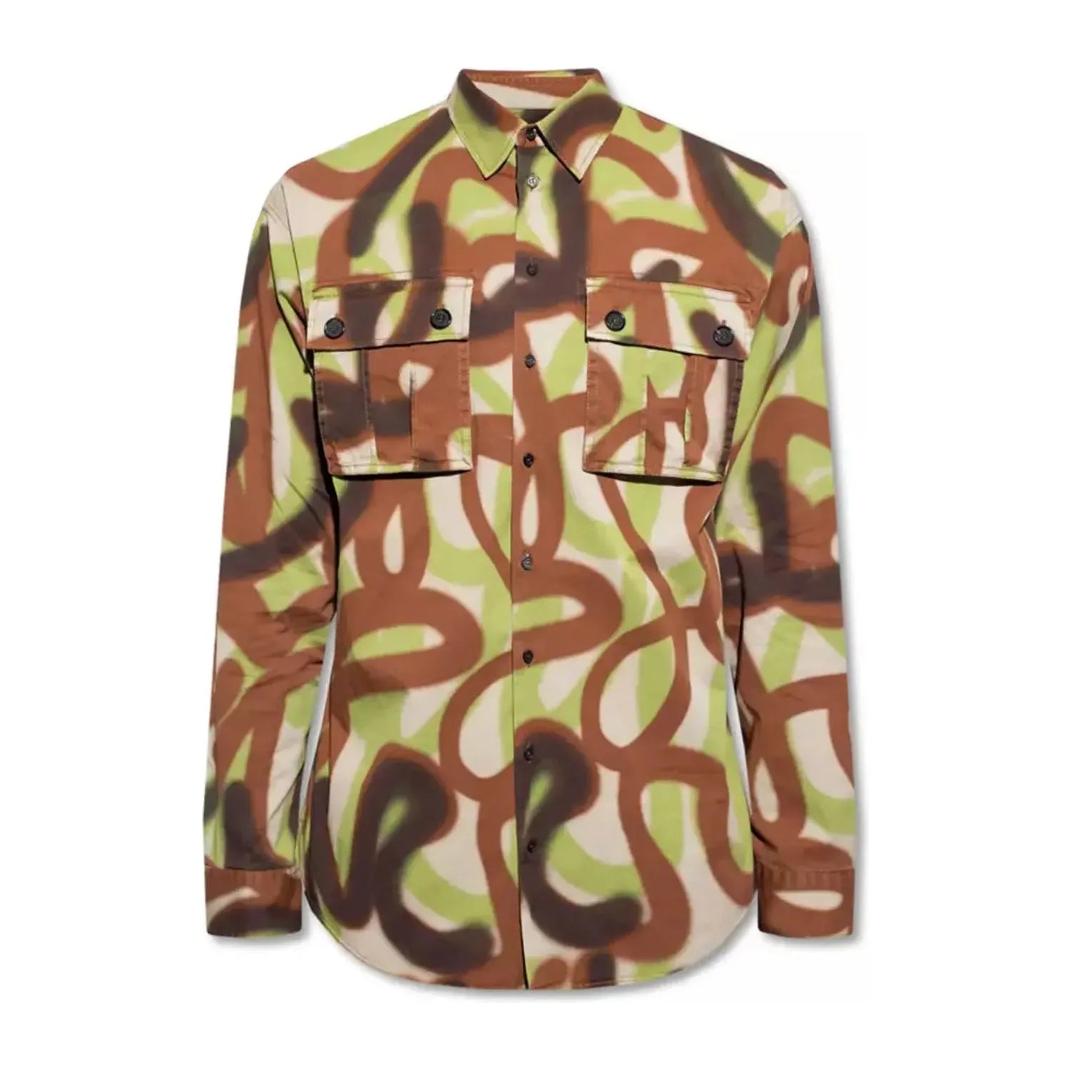 Dsquared² | Army Cotton Shirt  | McRichard Designer Brands