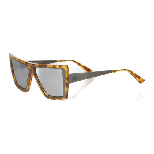 Frankie Morello | Brown Acetate Sunglasses - McRichard Designer Brands