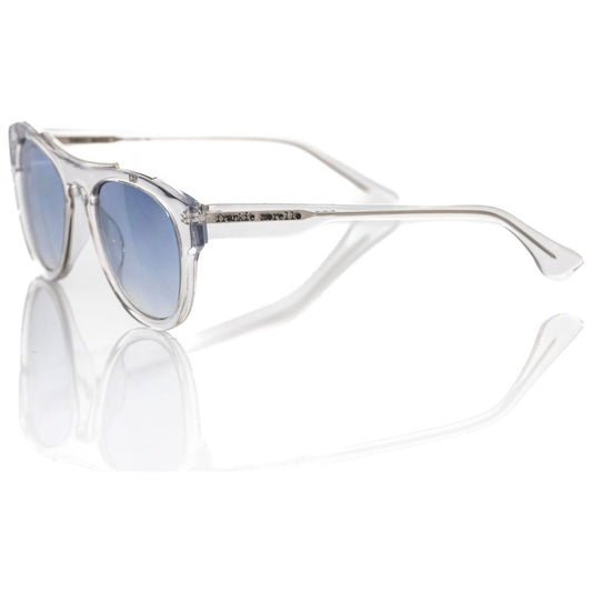Frankie Morello | White Acetate Sunglasses - McRichard Designer Brands