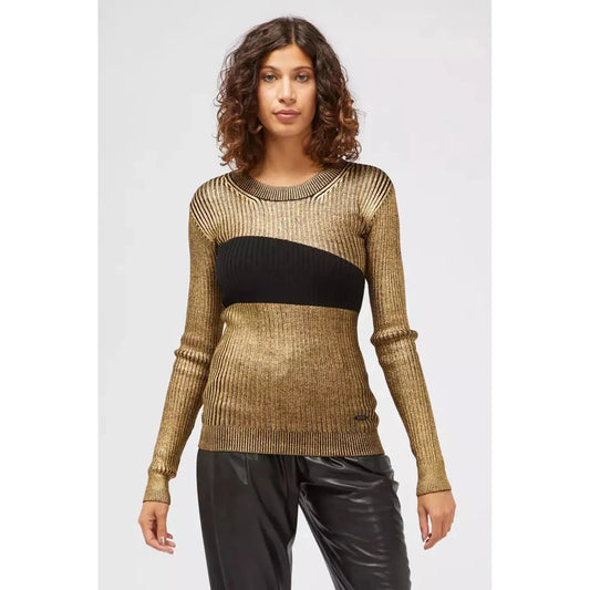 Custo Barcelona | Gold Wool Sweater | McRichard Designer Brands