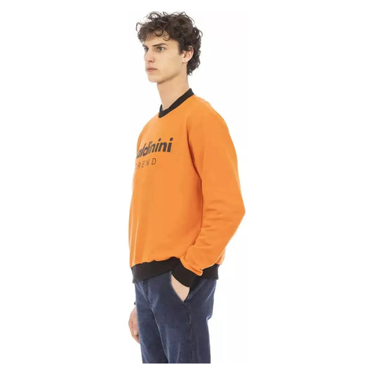 Baldinini Trend | Orange Cotton Sweater  | McRichard Designer Brands