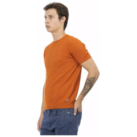 Baldinini Trend | Orange Cotton Sweater  | McRichard Designer Brands
