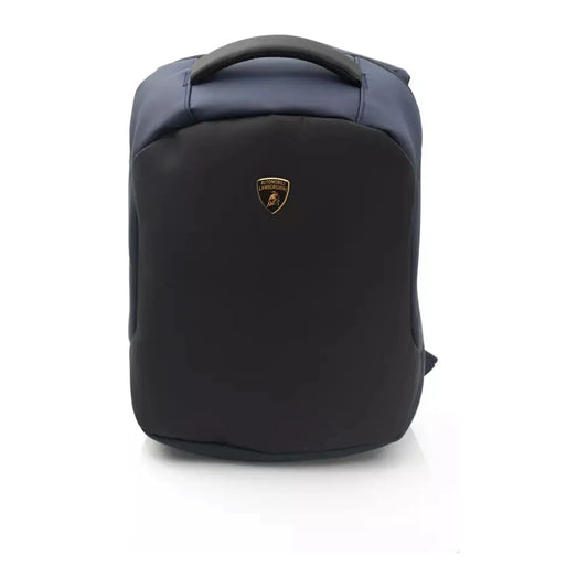 Automobili Lamborghini | Blue Nylon Backpack  | McRichard Designer Brands
