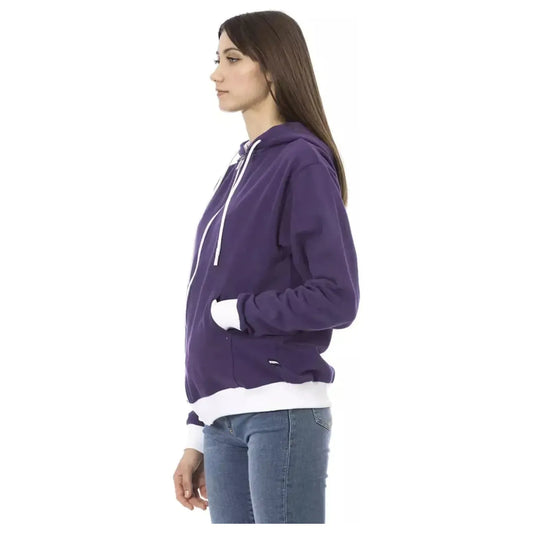 Baldinini Trend | Violet Cotton Sweater | McRichard Designer Brands