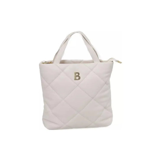 Baldinini Trend | Beige Polyethylene Shoulder Bag | McRichard Designer Brands