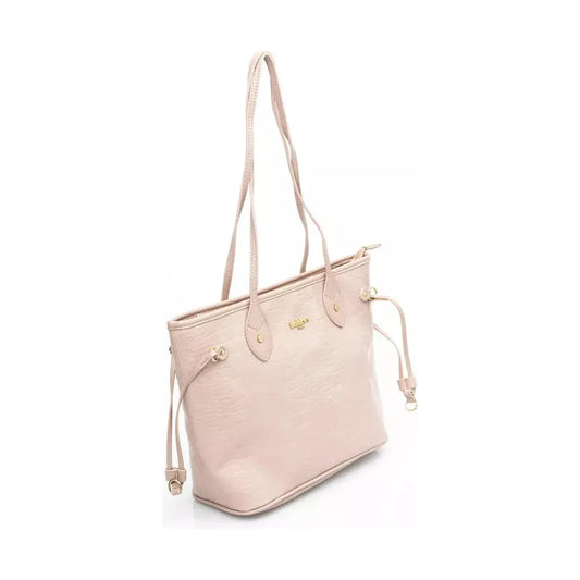 Baldinini Trend | Pink Polyethylene Shoulder Bag | McRichard Designer Brands