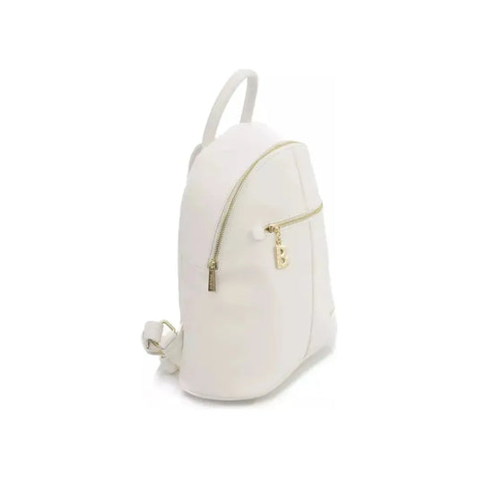Baldinini Trend | White Polyethylene Backpack - McRichard Designer Brands