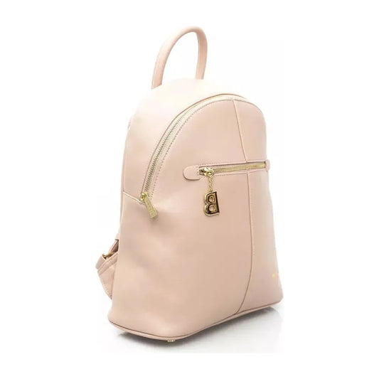 Baldinini Trend | Pink Polyethylene Backpack | McRichard Designer Brands