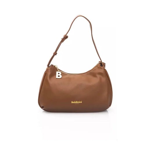 Baldinini Trend | Brown Polyethylene Shoulder Bag | McRichard Designer Brands