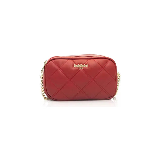 Baldinini Trend | Red Polyethylene Shoulder Bag - McRichard Designer Brands