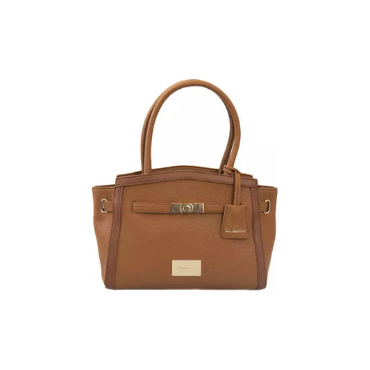 Baldinini Trend | Brown Polyuretane Crossbody Bag - McRichard Designer Brands