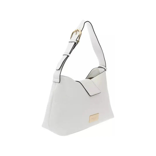 Baldinini Trend | White Polyuretane Handbag - McRichard Designer Brands