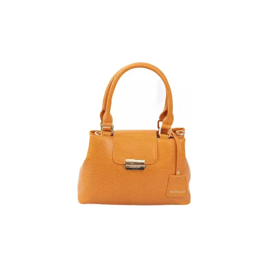 Baldinini Trend | Orange Polyuretane Crossbody Bag - McRichard Designer Brands
