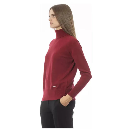 Baldinini Trend | Red Wool Sweater | McRichard Designer Brands