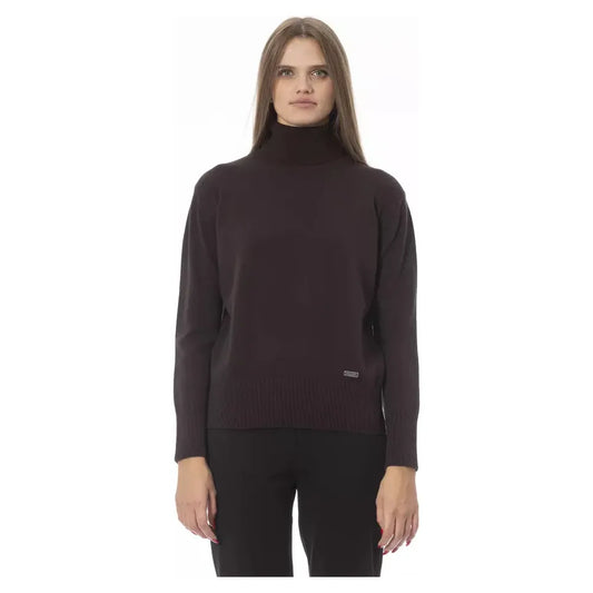 Baldinini Trend | Brown Wool Sweater | McRichard Designer Brands