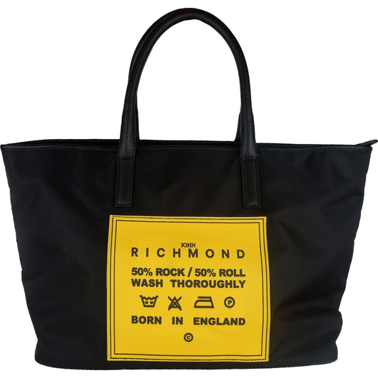 John Richmond | Yellow Polyamide Shoulder Bag | McRichard Designer Brands