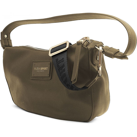 Plein Sport | Green Polyurethane Crossbody Bag | McRichard Designer Brands