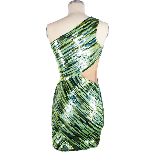 Elisabetta Franchi | Green Polyamide Dress  | McRichard Designer Brands