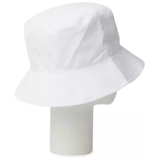 Hinnominate | White Cotton Hat  | McRichard Designer Brands