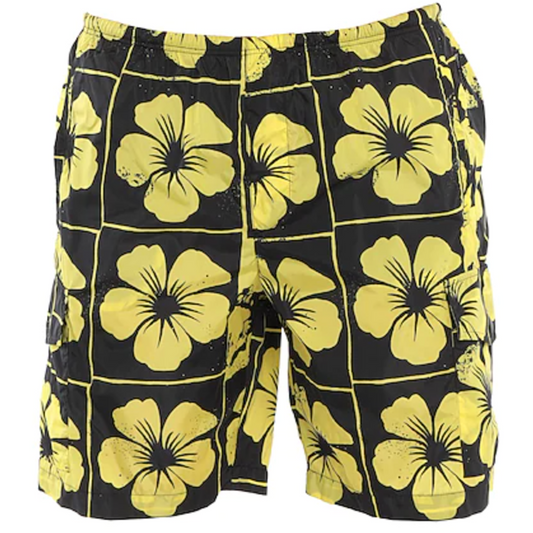 Palm Angels | Yellow Polyamide Swimwear  | McRichard Designer Brands