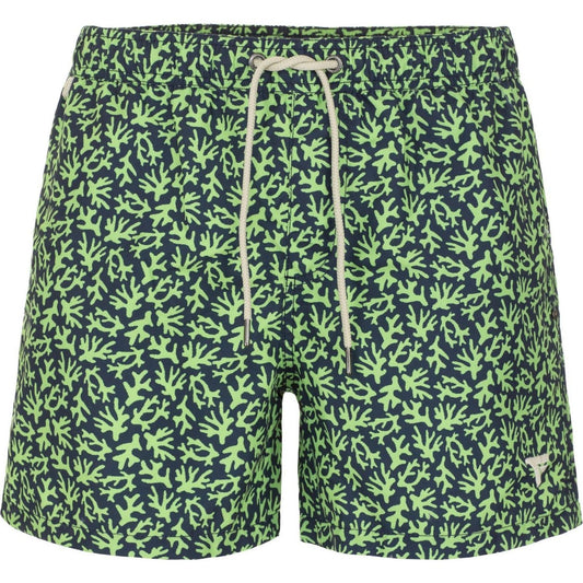Fred Mello | Green Polyester Swimwear  | McRichard Designer Brands