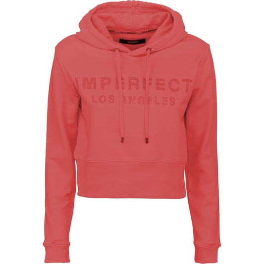 Imperfect | Red Cotton Sweatshirt - McRichard Designer Brands