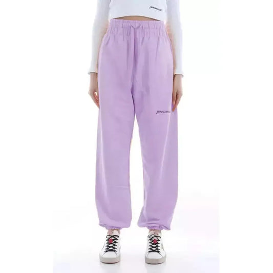 Hinnominate | Purple Cotton Jeans & Pant  | McRichard Designer Brands
