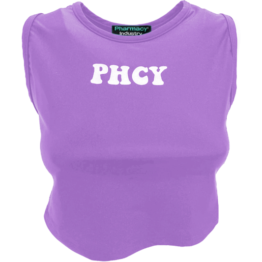 Pharmacy Industry | Purple Polyamide Tops & T-Shirt  | McRichard Designer Brands