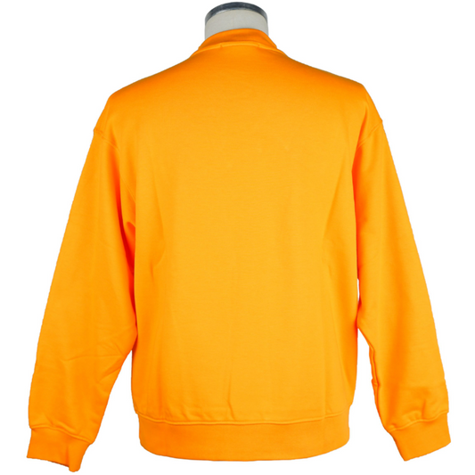 Pharmacy Industry | Orange Cotton Sweater  | McRichard Designer Brands