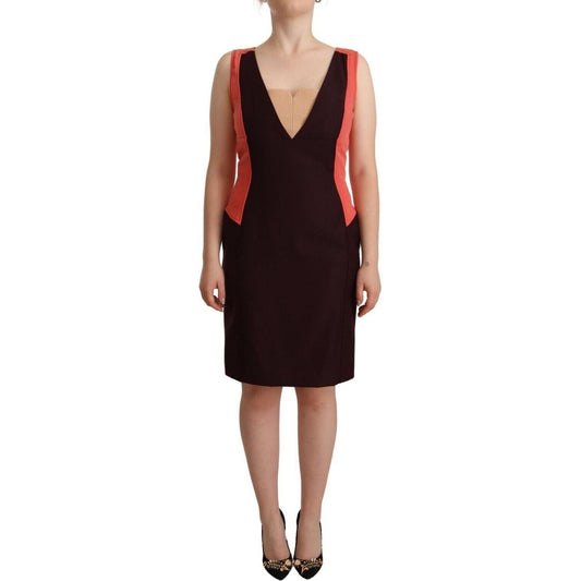 CO|TE | Multicolor Polyester Sleeveless Sheath Knee Length Dress WOMAN DRESSES | McRichard Designer Brands