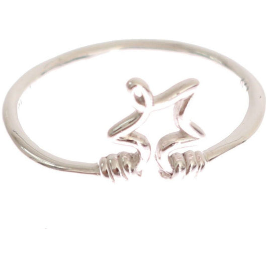 Nialaya | Silver Womens Star 925 Silver Authentic Ring  | McRichard Designer Brands