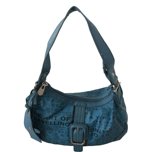WAYFARER | Shoulder Handbag Printed Purse Women Blue WOMAN SHOULDER BAGS | McRichard Designer Brands