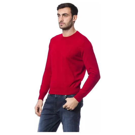 Billionaire Italian Couture | Red Merino Wool Sweater | McRichard Designer Brands