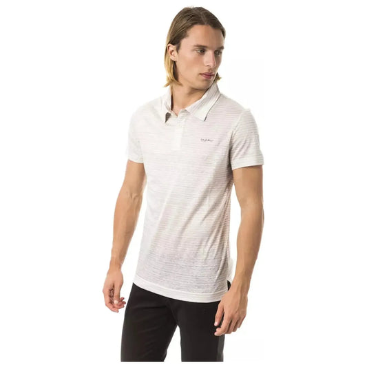 BYBLOS | Beige Linen T-Shirt | McRichard Designer Brands