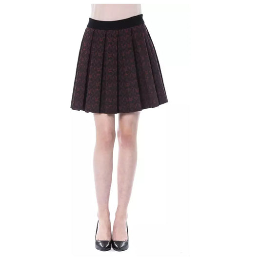 BYBLOS | Brown Cotton Skirt | McRichard Designer Brands