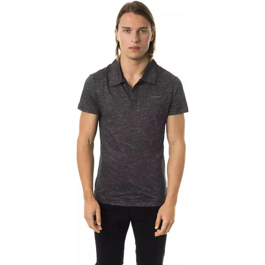 BYBLOS | Black Cotton T-Shirt - McRichard Designer Brands