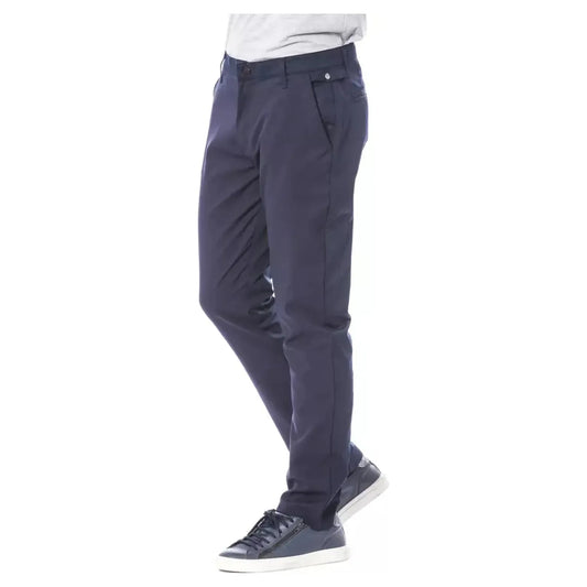 Verri | Blue Polyester Jeans & Pant | McRichard Designer Brands