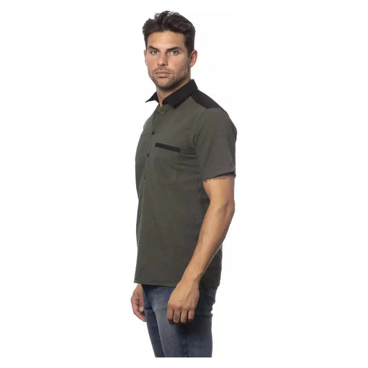 Verri | Army Cotton Shirt | McRichard Designer Brands