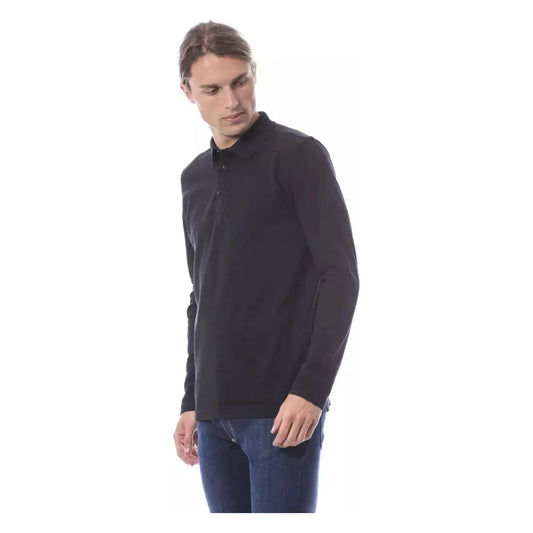 Verri | Black Cotton T-Shirt | McRichard Designer Brands