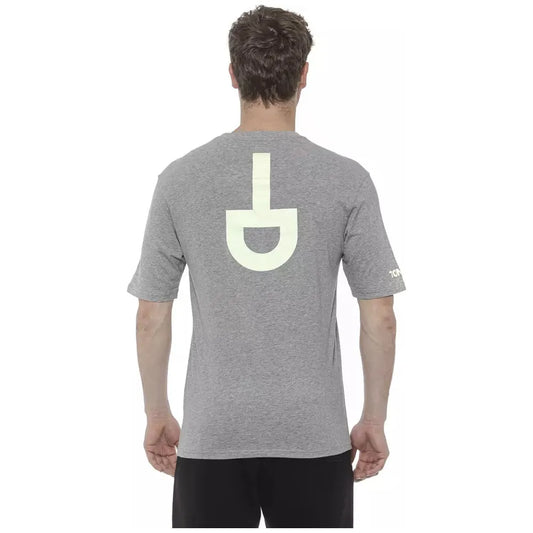Tond | Gray Cotton T-Shirt | McRichard Designer Brands