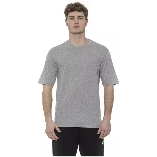 Tond | Gray Cotton T-Shirt | McRichard Designer Brands