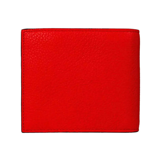Neil Barrett | Red Leather Wallet | McRichard Designer Brands