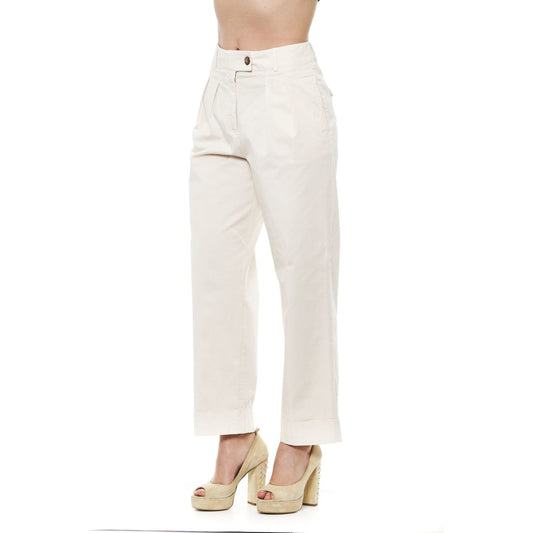 Peserico | Beige Cotton Jeans & Pants | McRichard Designer Brands