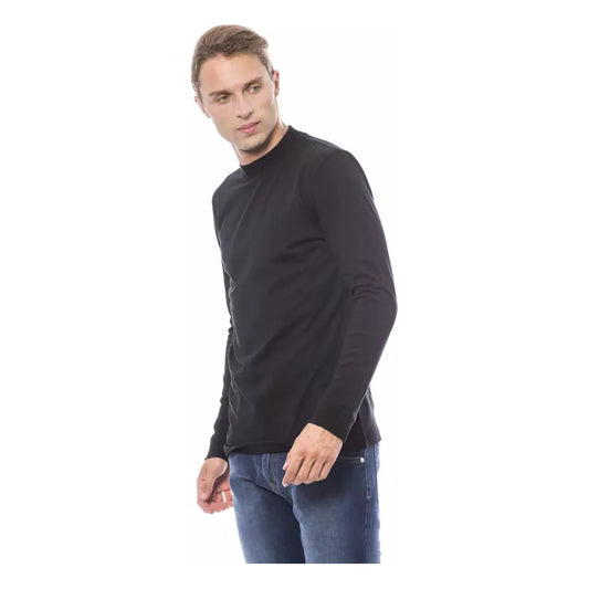 Verri | Black Cotton Sweater | McRichard Designer Brands