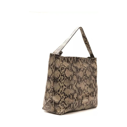 Pompei Donatella | Brown Leather Shoulder Bag | McRichard Designer Brands